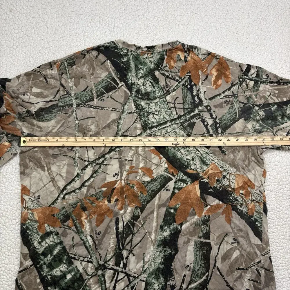 Outfitters Ridge‎ Camo T-shirt Mens 3XL Camouflage Fusion 3D Hunting Long Sleeve